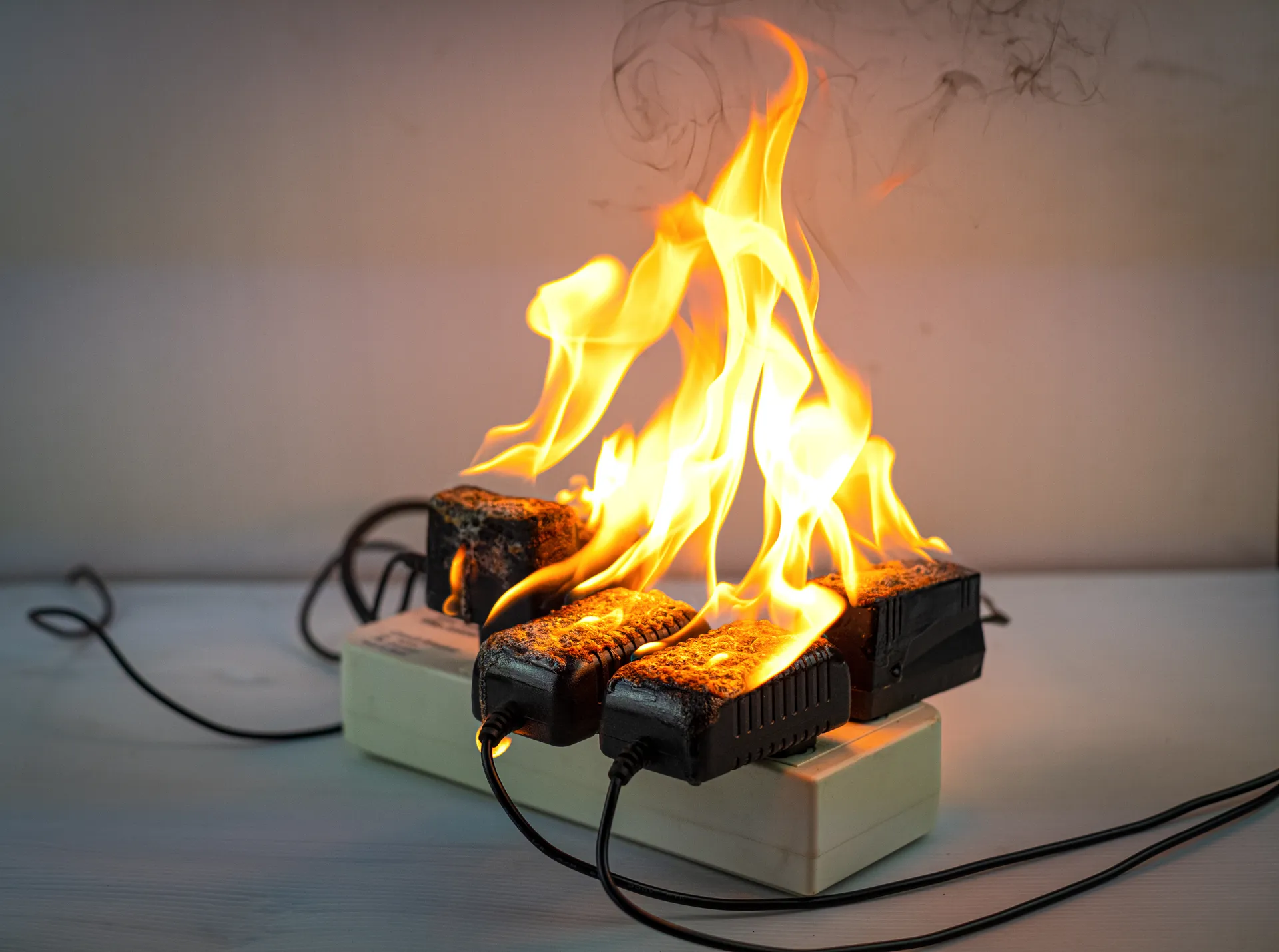 Surge protector used for Christmas light safety