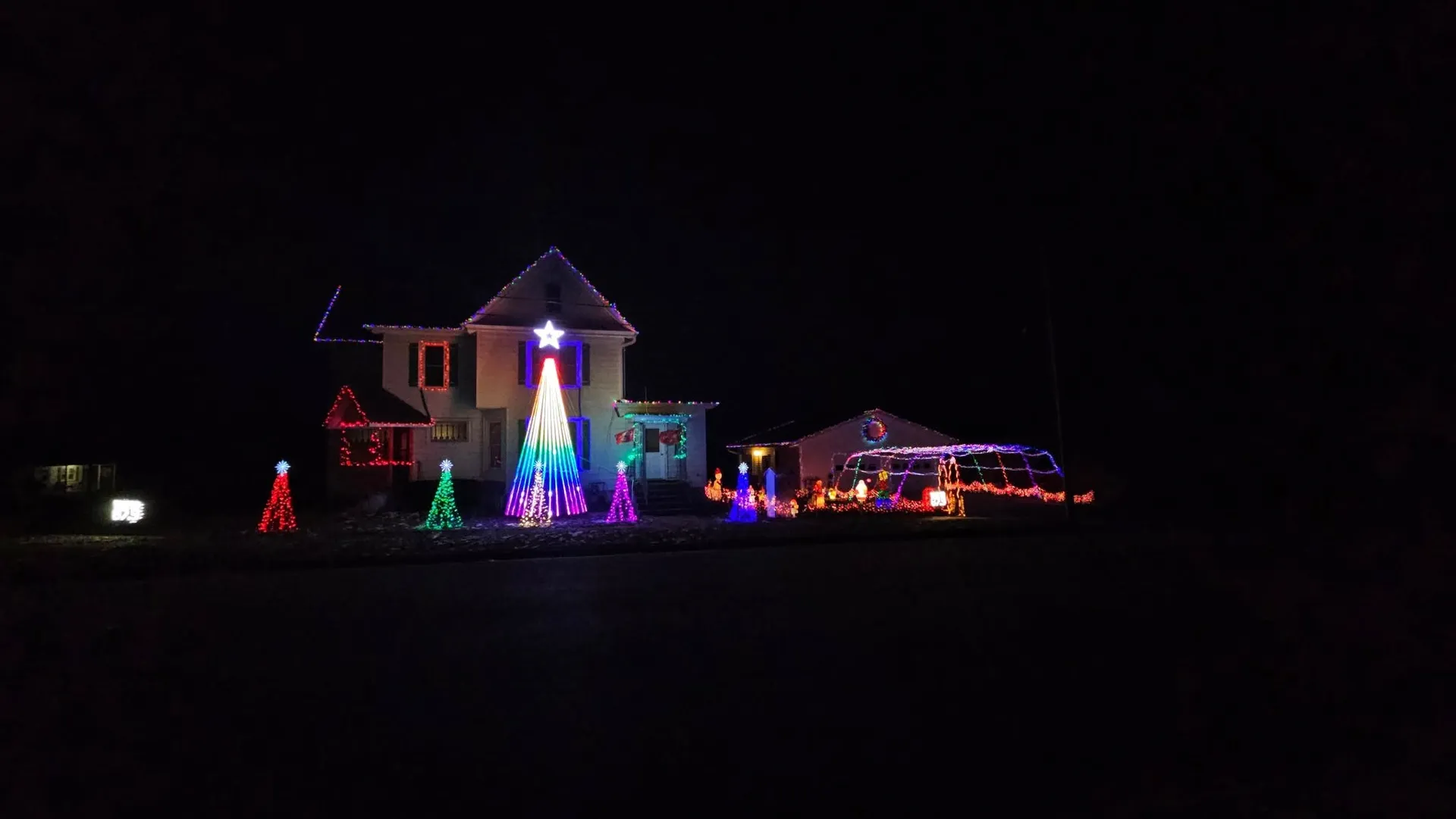 Wisconsin light display